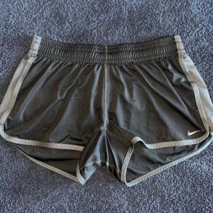 Nike Dri-fit Black and Grey Shorts